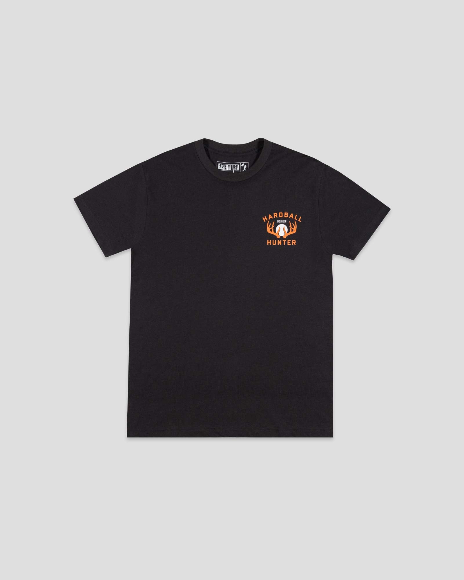 Hardball Hunter Antlers T-Shirt (Black) - Youth