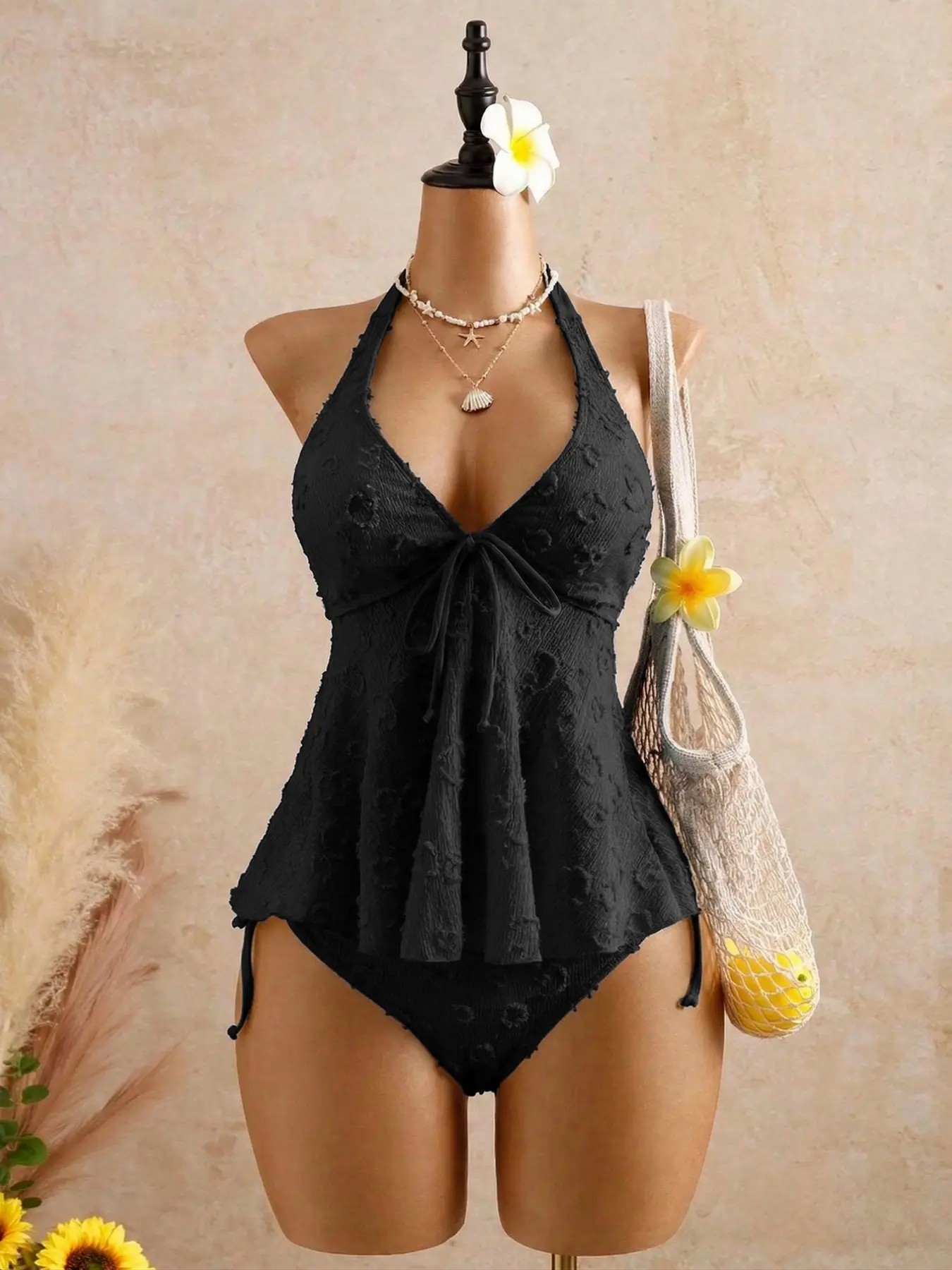 🔥🔥Easter Sale!Women's Fashion Tankini Swimsuit, Stylish Two-Piece Swimwear