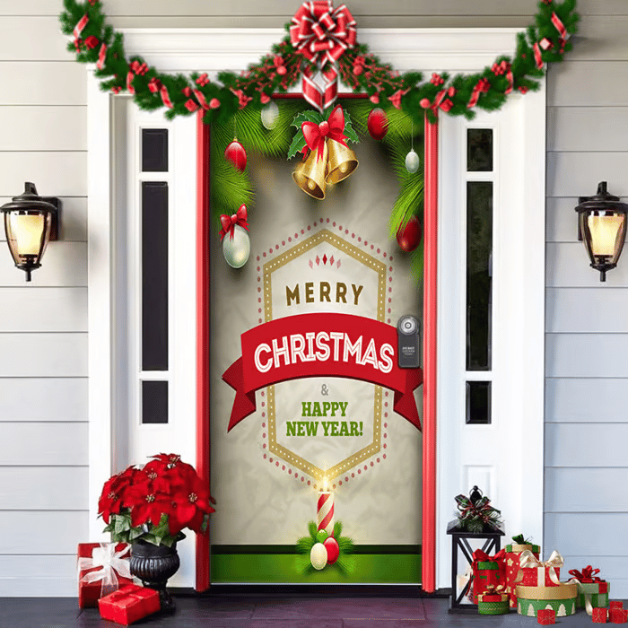 🌟2024 Christmas Front Door Decoration