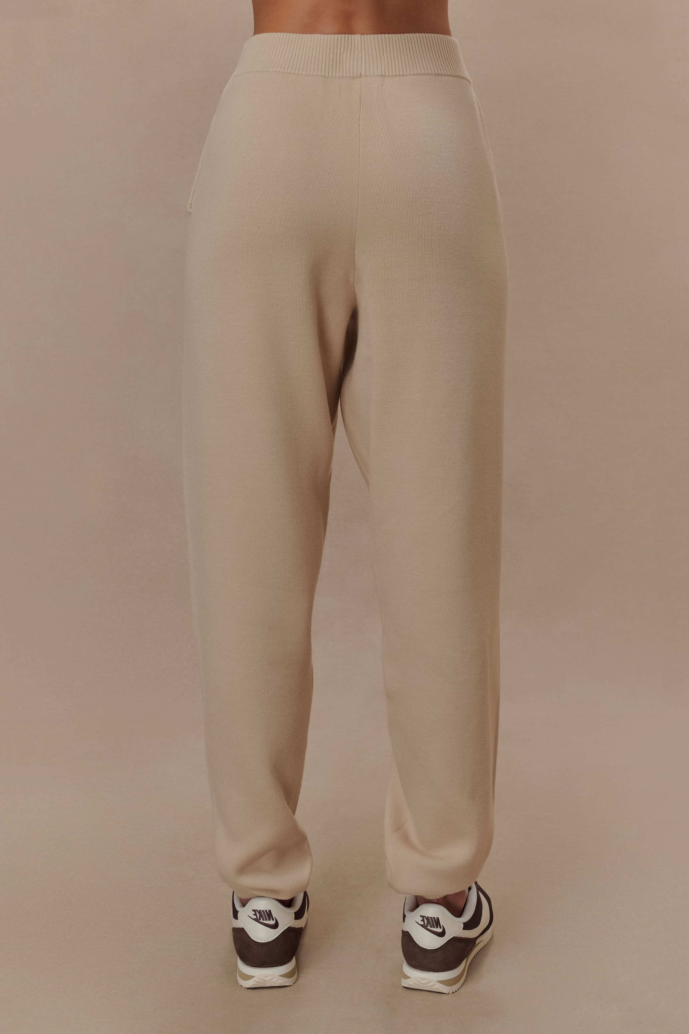 Camel Knit Jogger