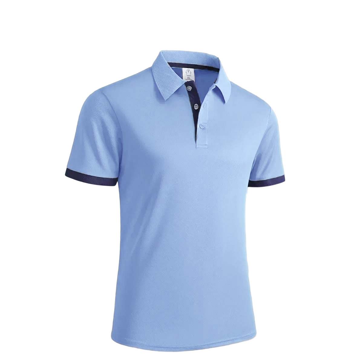 Men's Soft Breathable Business Casual Polo Shirt