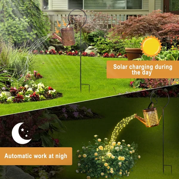 Solar Waterfall Lights