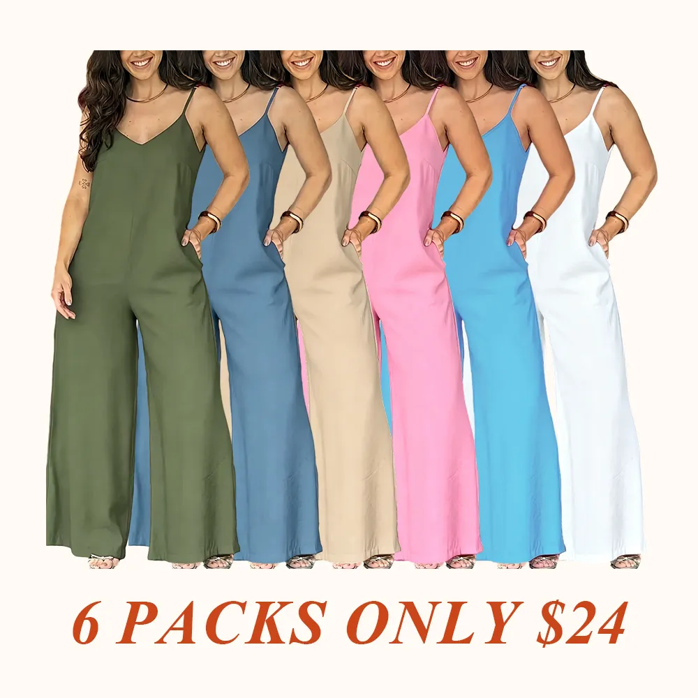 Women's Elegant Solid Color Strapless Jumpsuit, Stylish One-Piece for Casual Wear, Comfortable and Versatile Fashion Choice