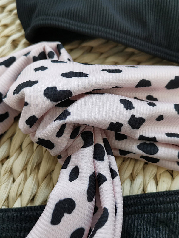 One-Shoulder Belly-Hollow Bandage Split-Joint One-Piece Swimsuit