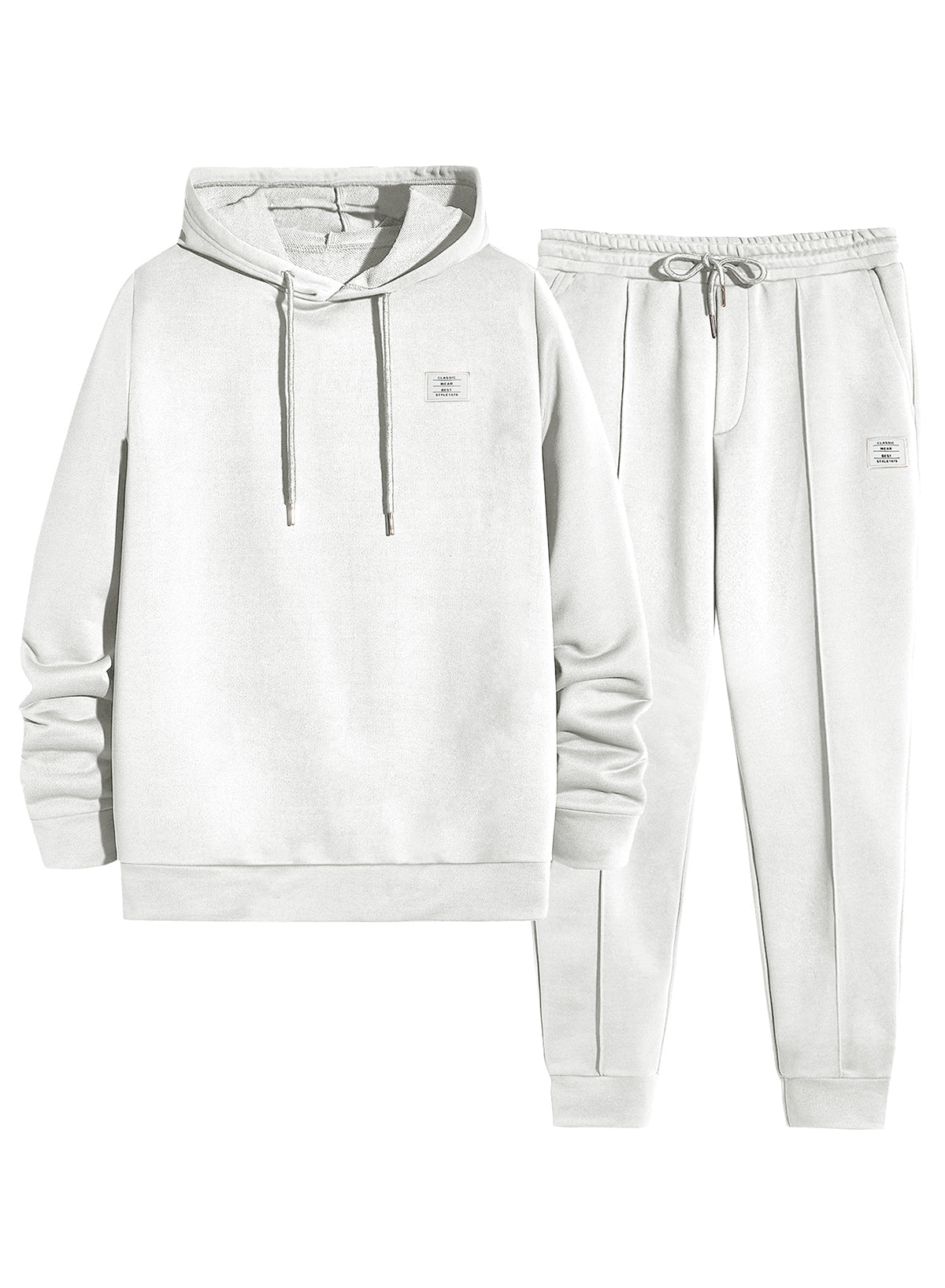 Men's 2 Piece Outfits Hoodie Sweatshirt Tracksuit & Joggers Sweatpants Sweatsuit Set