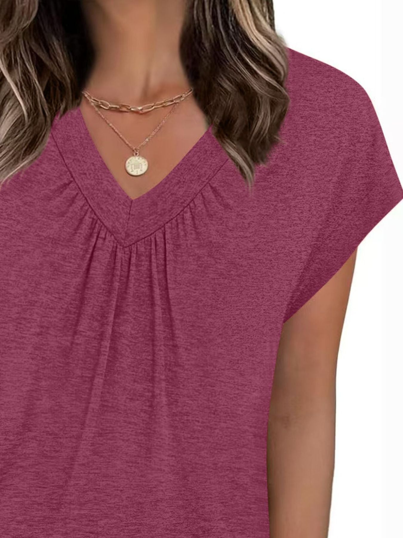 V-Neck Relaxed Fit T-Shirt