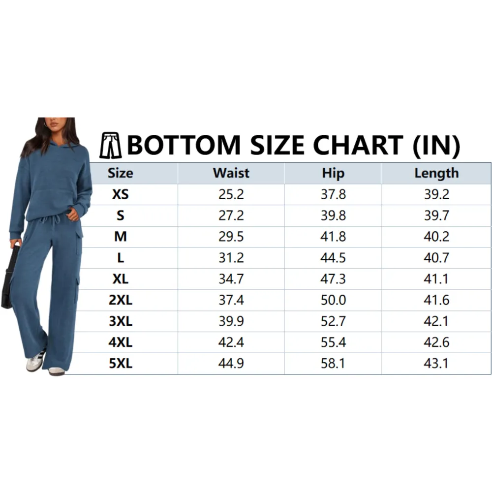 Women’s 2-Piece Knit Hoodie & Wide Leg Set