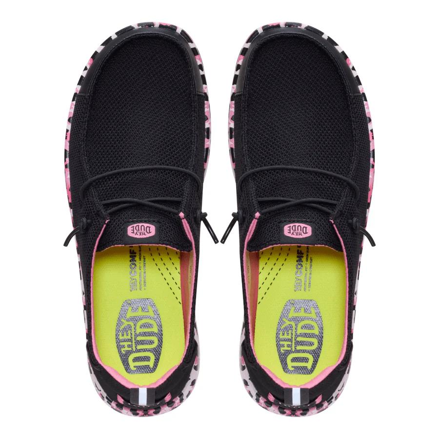 Wendy Work CE Leopard - Black/Pink Leopard