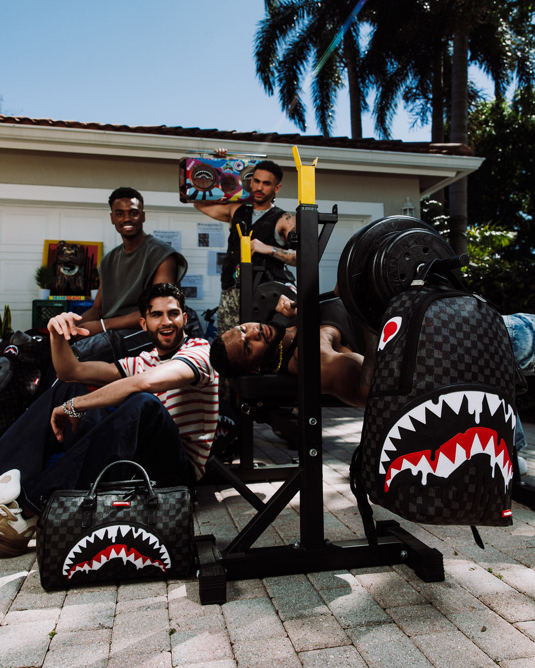 SHARKS IN PARIS THUNDERDRIP BACKPACK