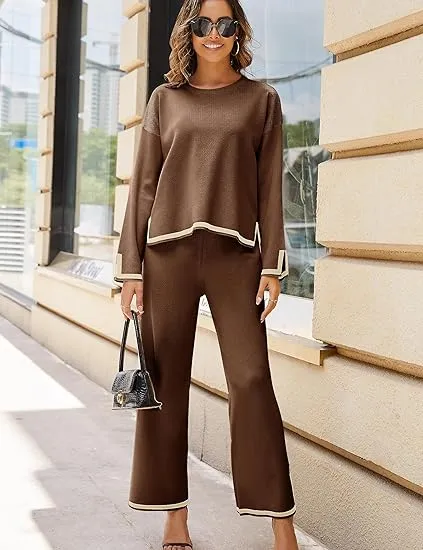 Sweater Sets Women 2 Piece Outfits