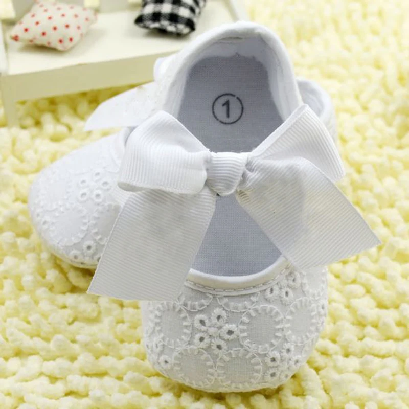 First Walkers  Bowknot Baby Girl Shoes