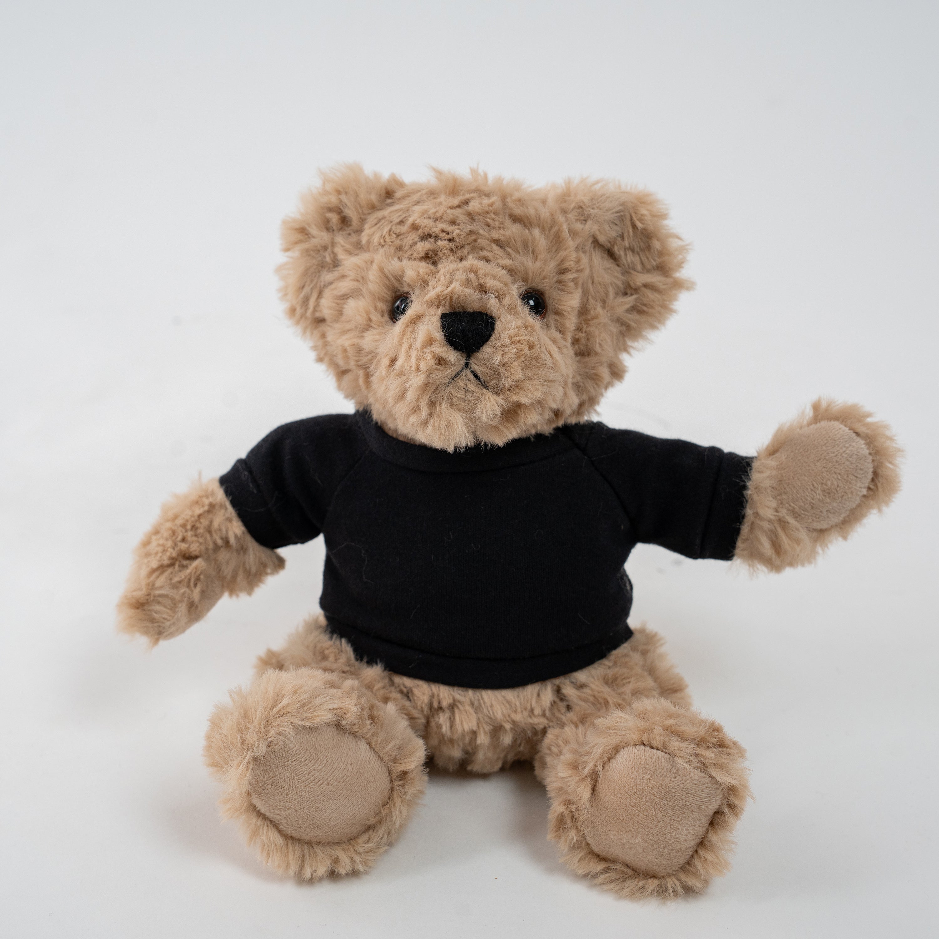 Coco the Curly 6inch Bear Plush Toy with Custom Tee