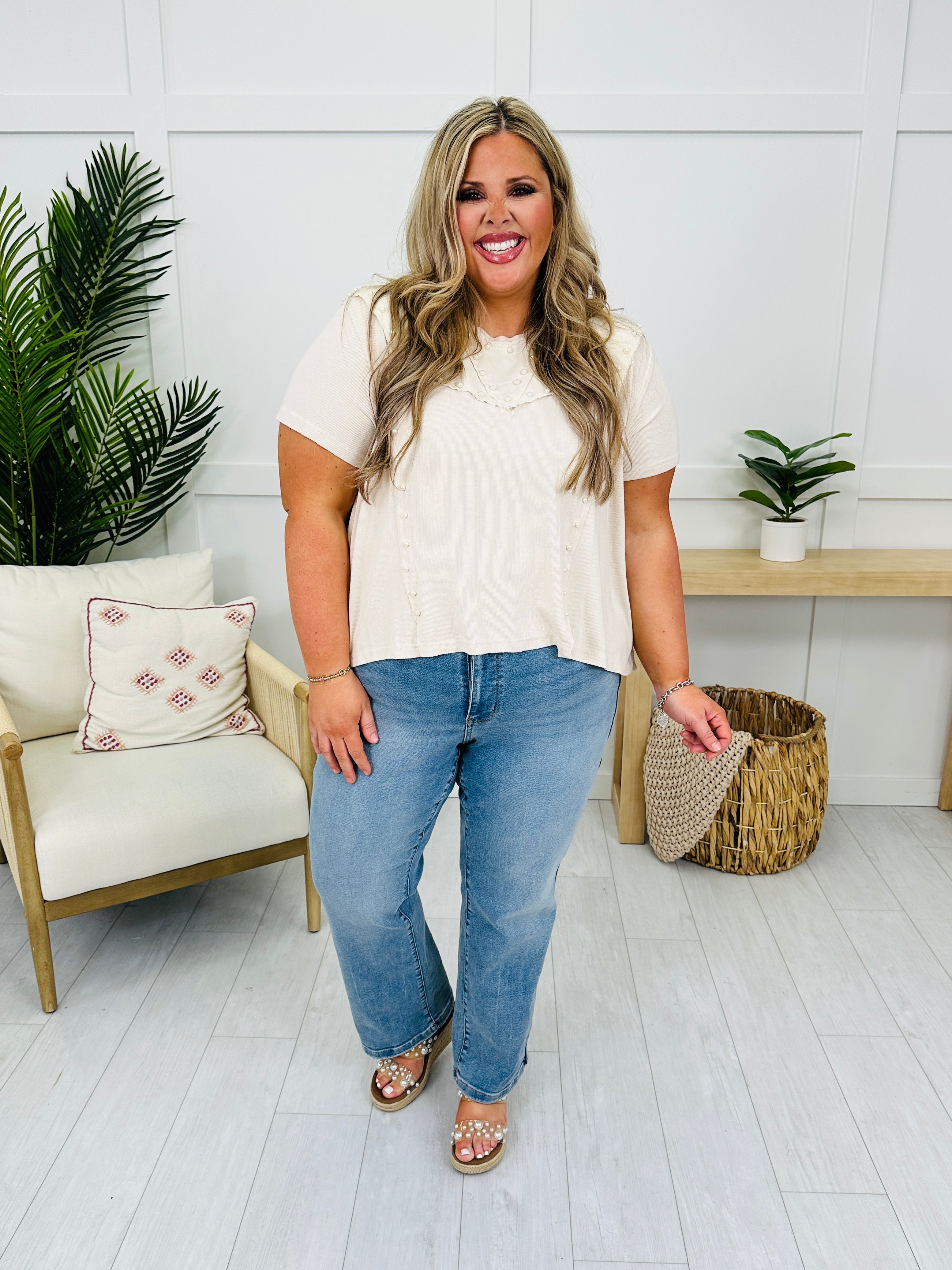 Judy Blue Don't Be Late Straight Leg Jeans