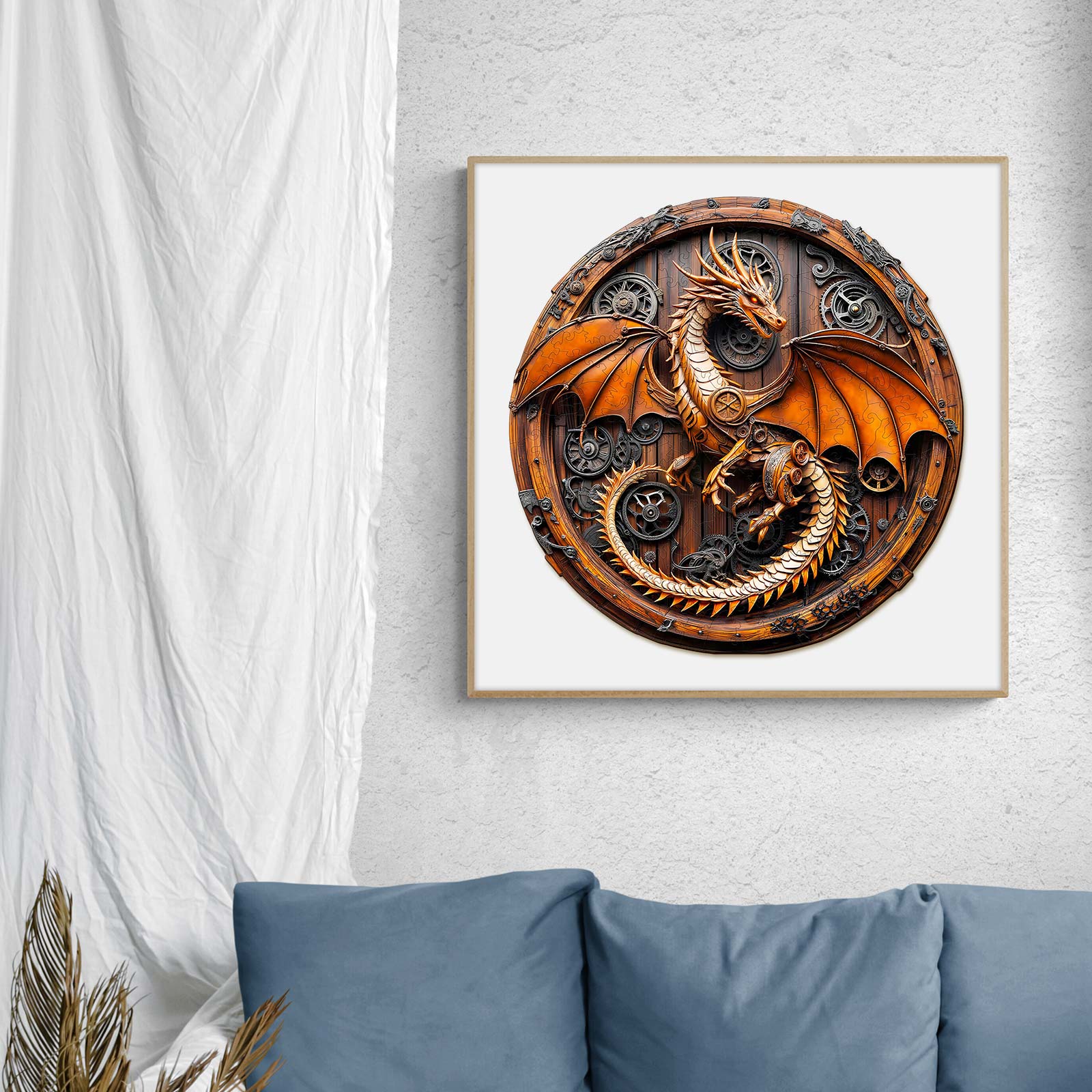 Mechanical Dragon-1 Wooden Jigsaw Puzzle