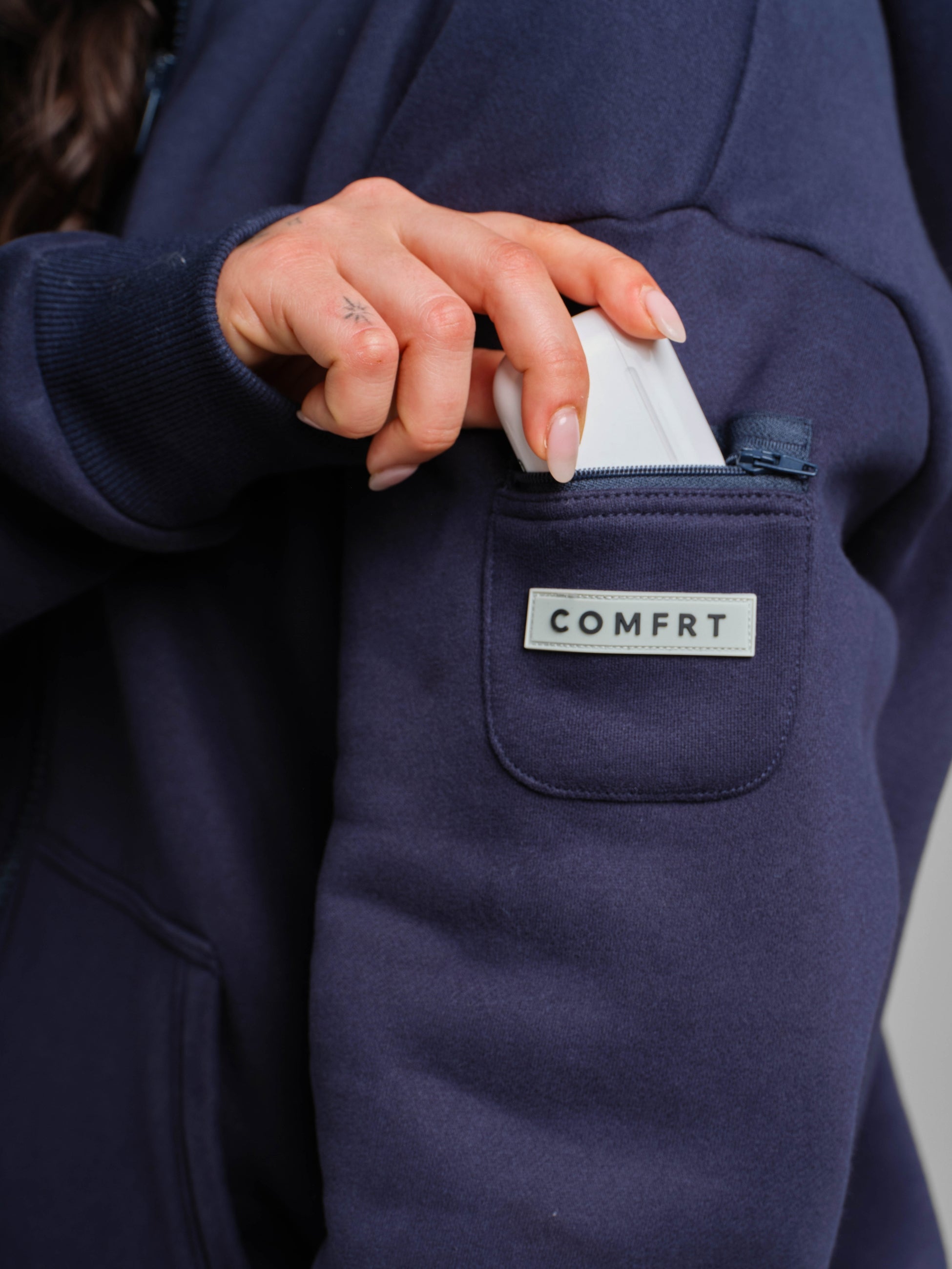 Travel Essentials Zip Hoodie