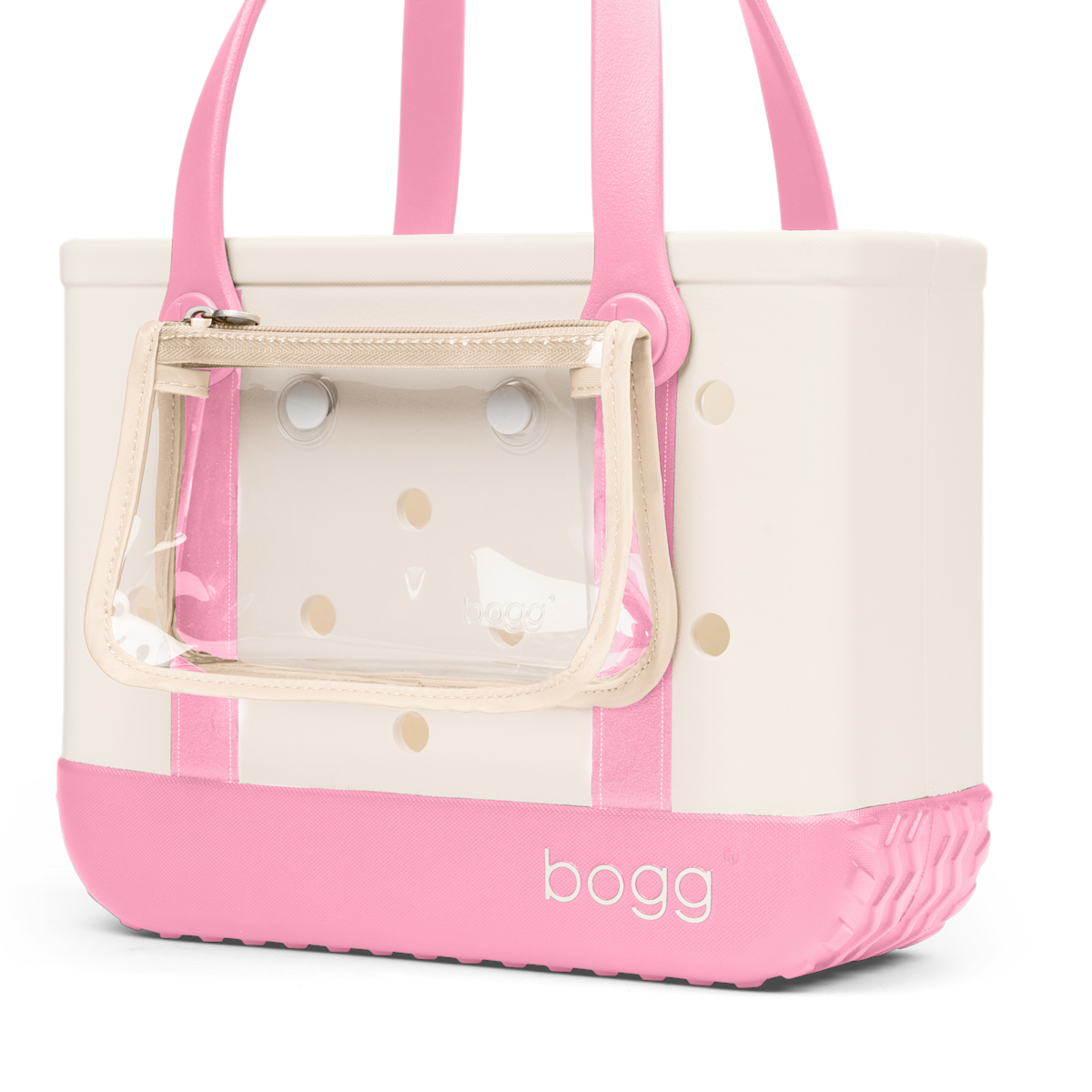 Bitty Bogg Bag - Varsity Blowing Pink Bubbles