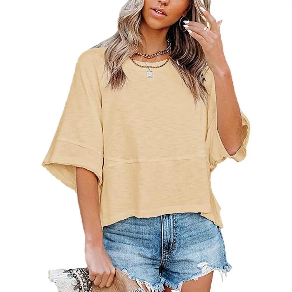 Women's Batwing Half Sleeve Top