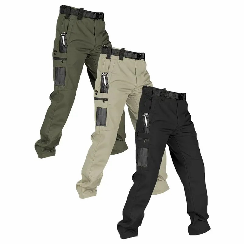 💪Men's Waterproof Tactical Pants – Multi-Pocket Utility Fit