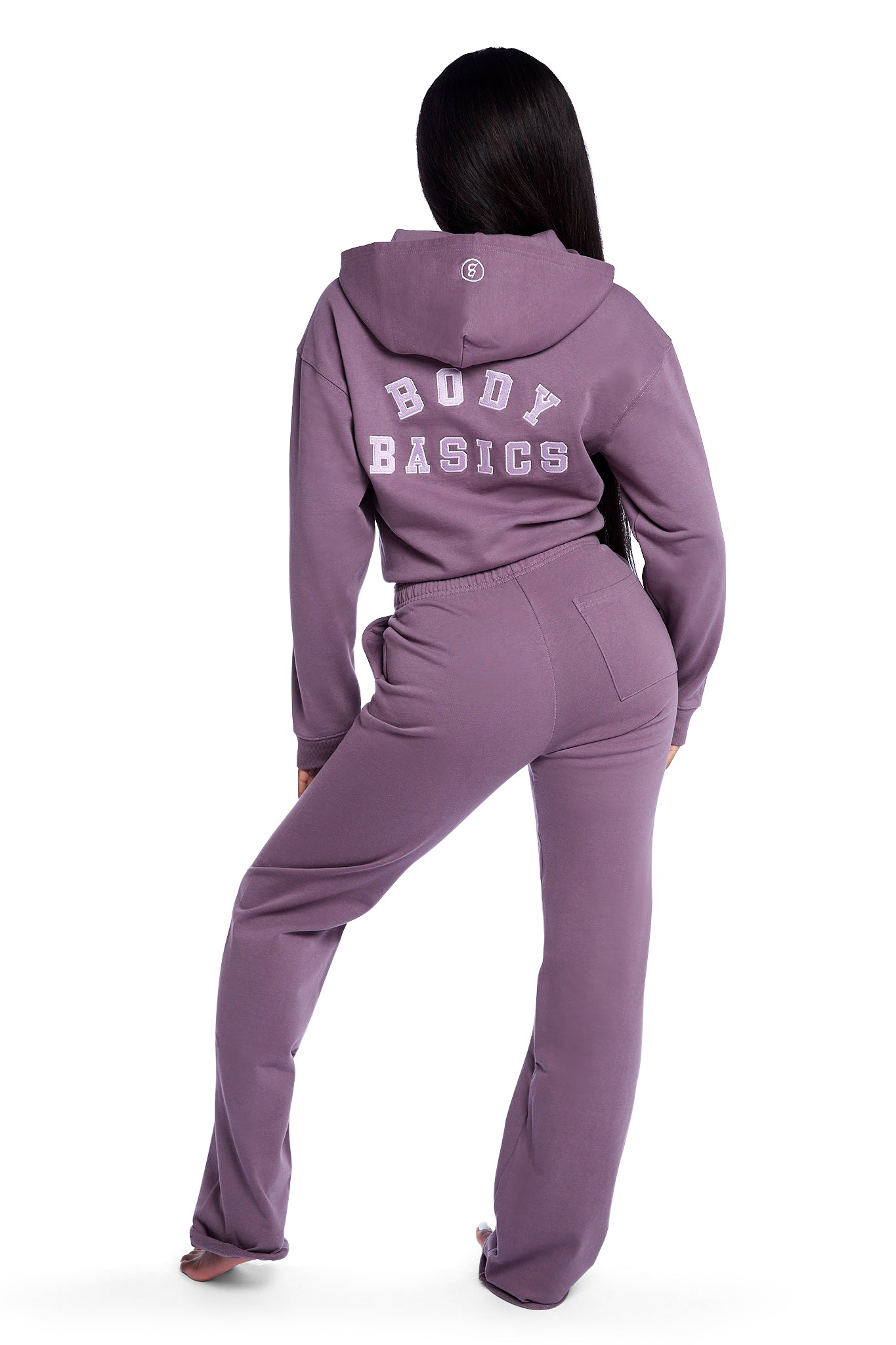 BODY UNIVERSITY HOODIE 2.0 (FADED PURPLE/RED)