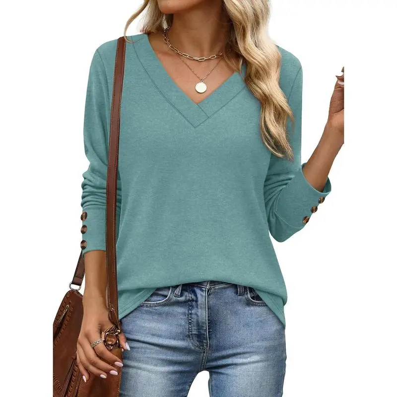 Long Sleeve Shirt for Women Fall Outfits