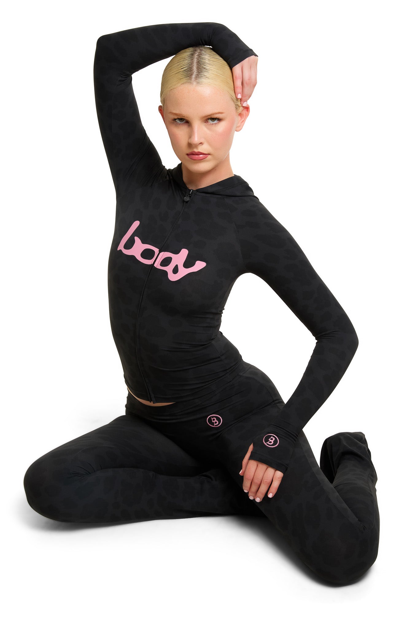 BASICS ULTRA LOW-RISE LEGGINGS 2.0 (GIRAFFE/PINK)