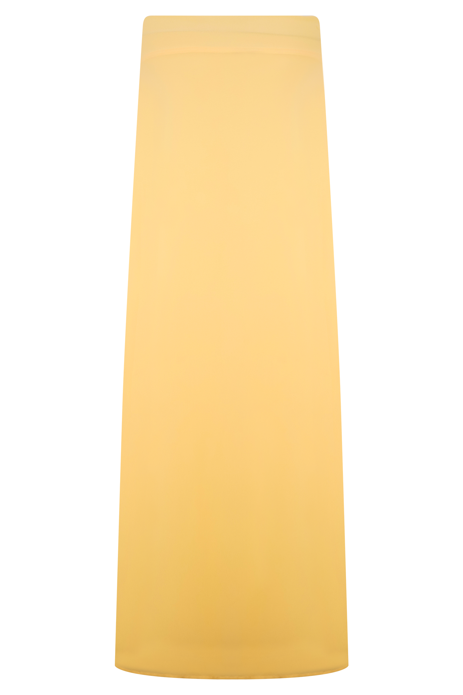 Butterscotch Chiffon Maxi Skirt