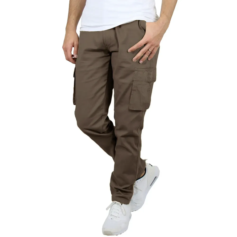 🔥Men's 6-Pack Flex Stretch Cotton Cargo Pants
