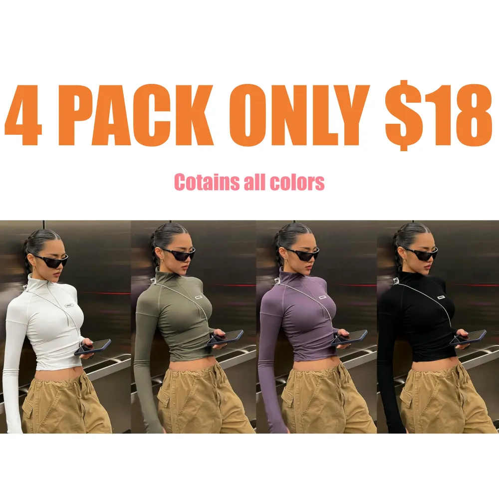 Women's Zipper Crop Jacket