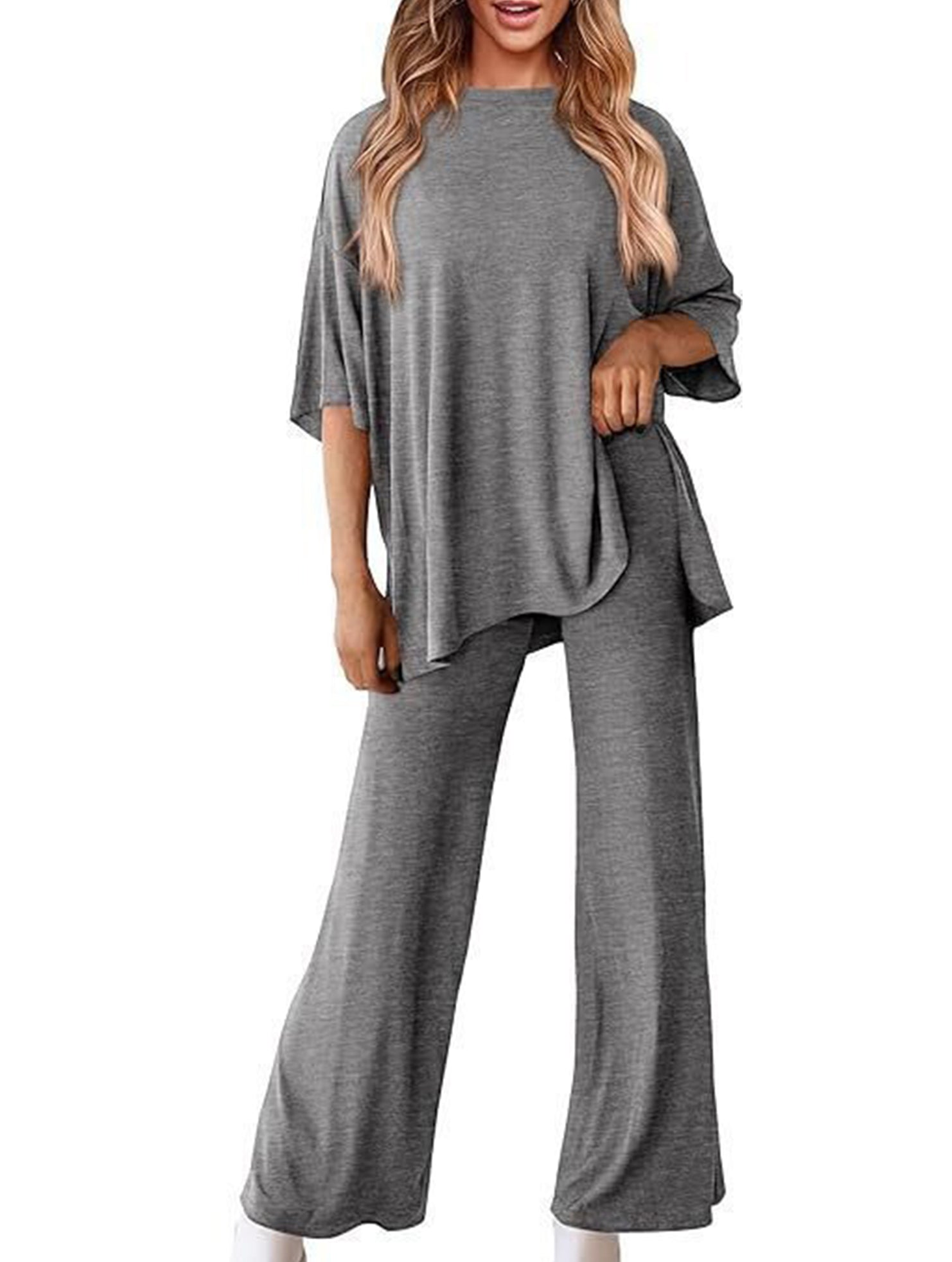 Loose Fit Casual Two Piece Set_CWSTB01013