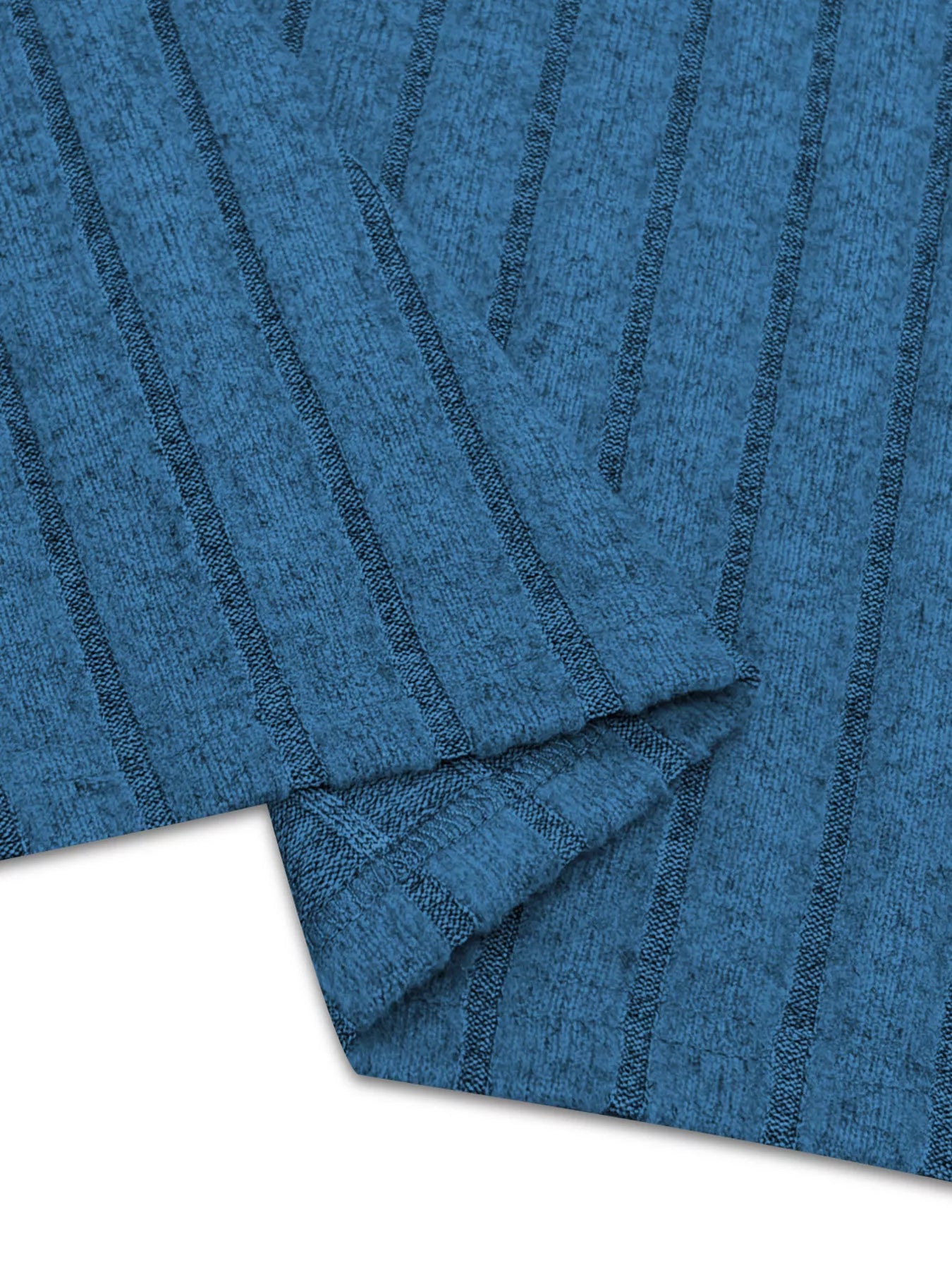 Ribbed Knit A-Line Midi Dress