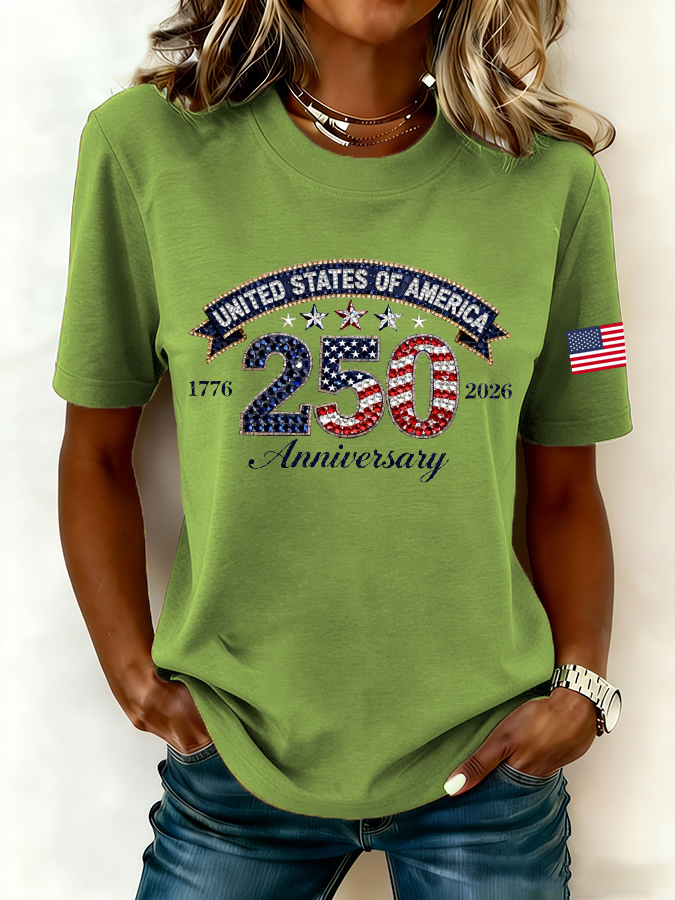 Women'S USA 250th Anniversary T-Shirt