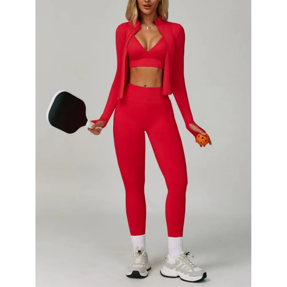 Women's Sporty Three-Piece Set