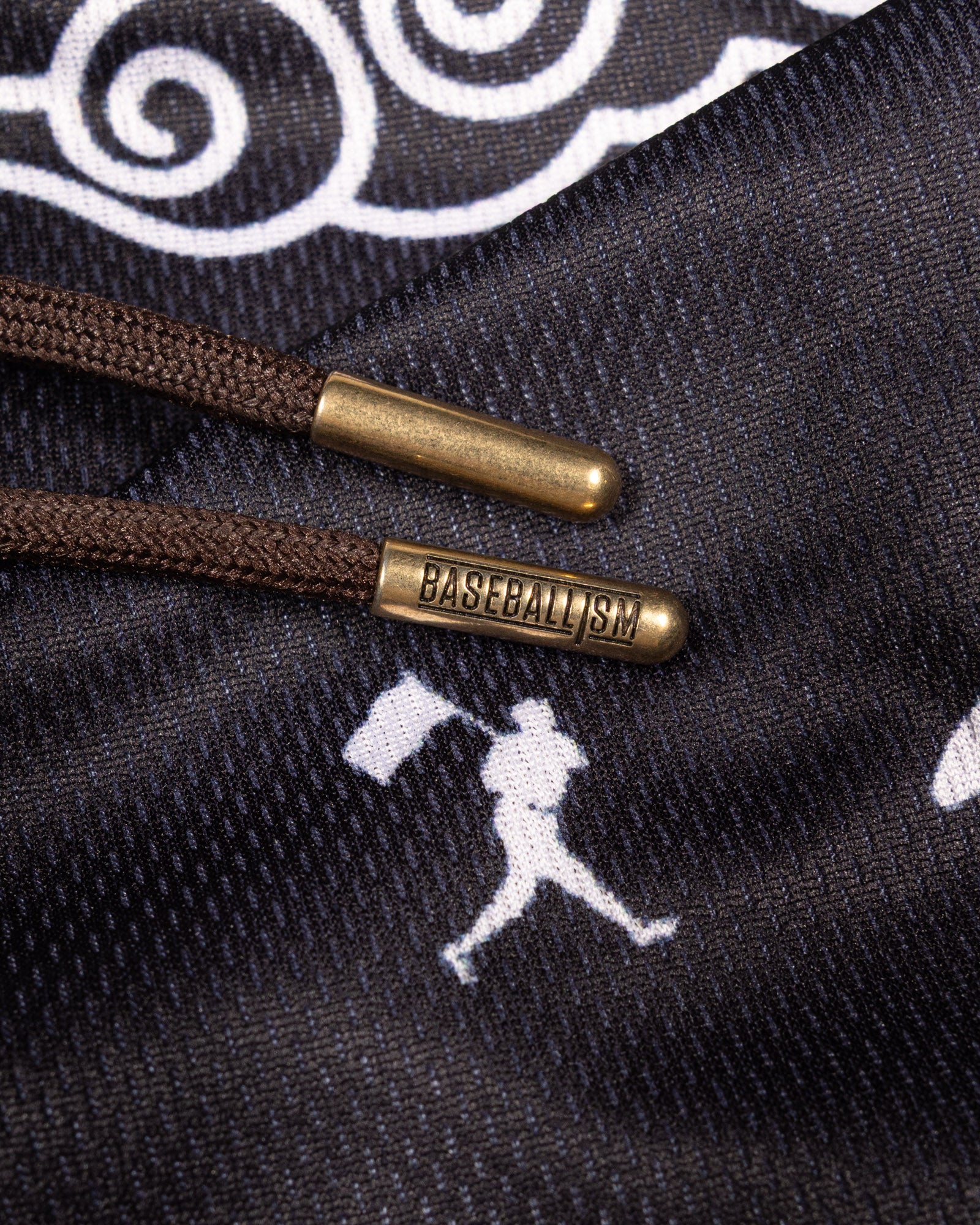 Kumo (Cloud) Anime Diamond Air Mesh Shorts Black
 - Youth