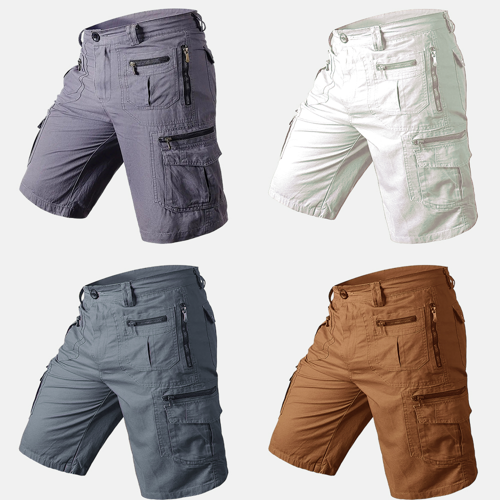 Men's Large Size Work Shorts, Men's Tactical Work Shorts - Quick Dry & Lightweight - Multi-Pocket Outdoor Style Shorts
