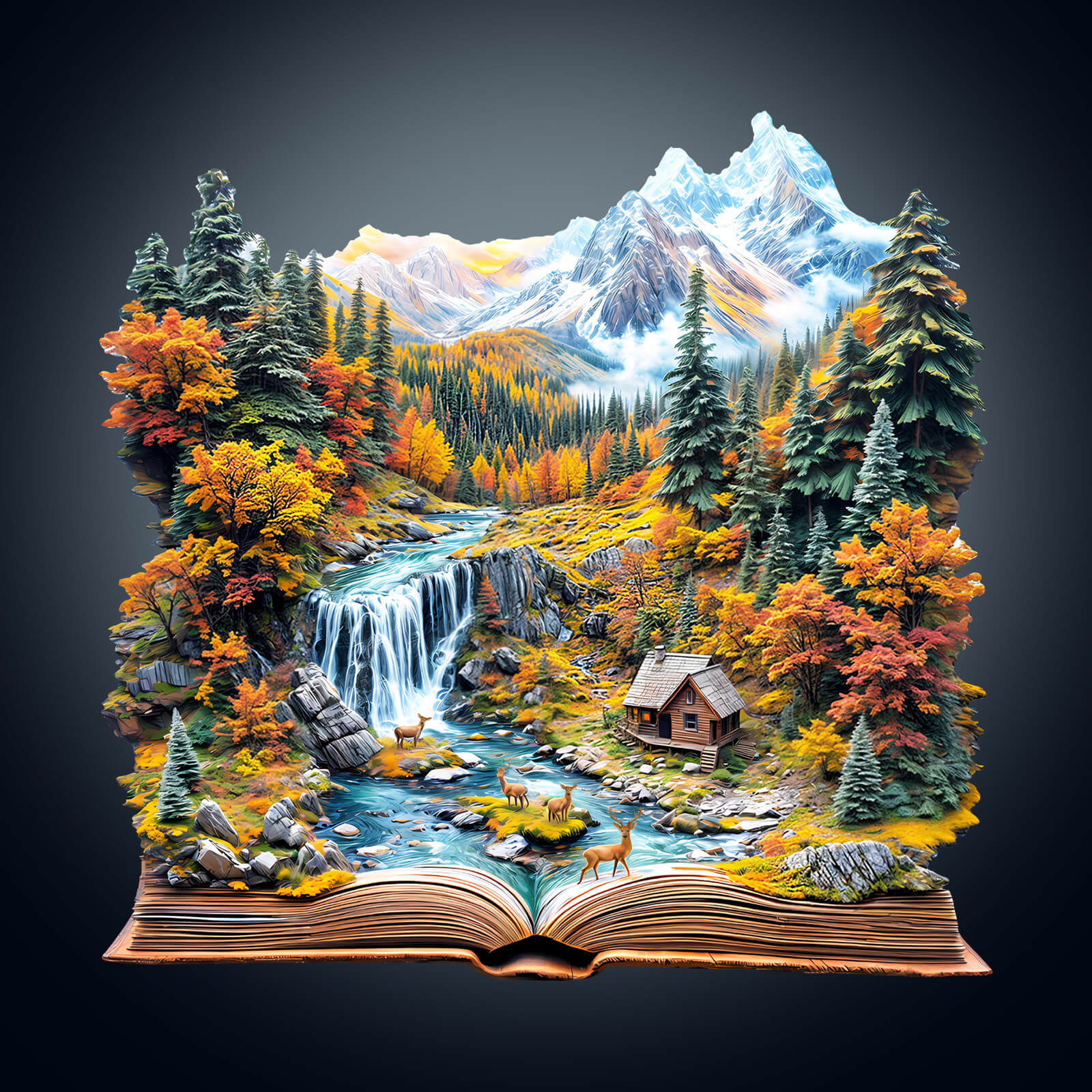 Autumn Wonderland Wooden Jigsaw Puzzle