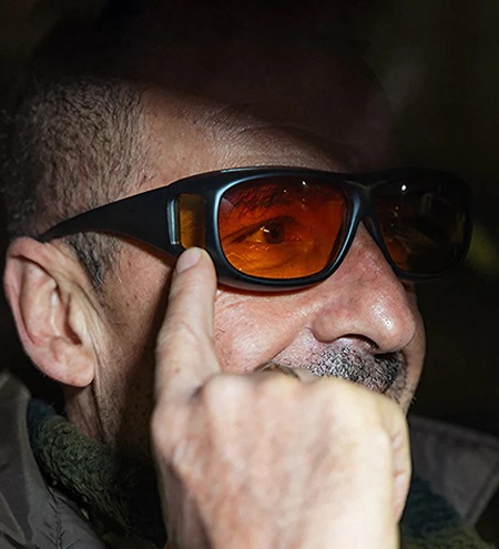 Headlight Drive Glasses with GlareCut Technology Drive Safely at Night