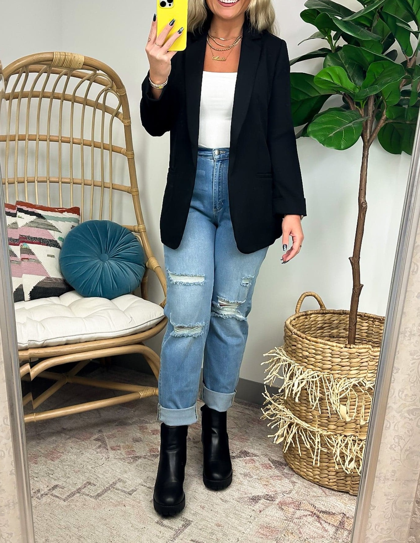 Officially Impressive Long Sleeve Classic Blazer