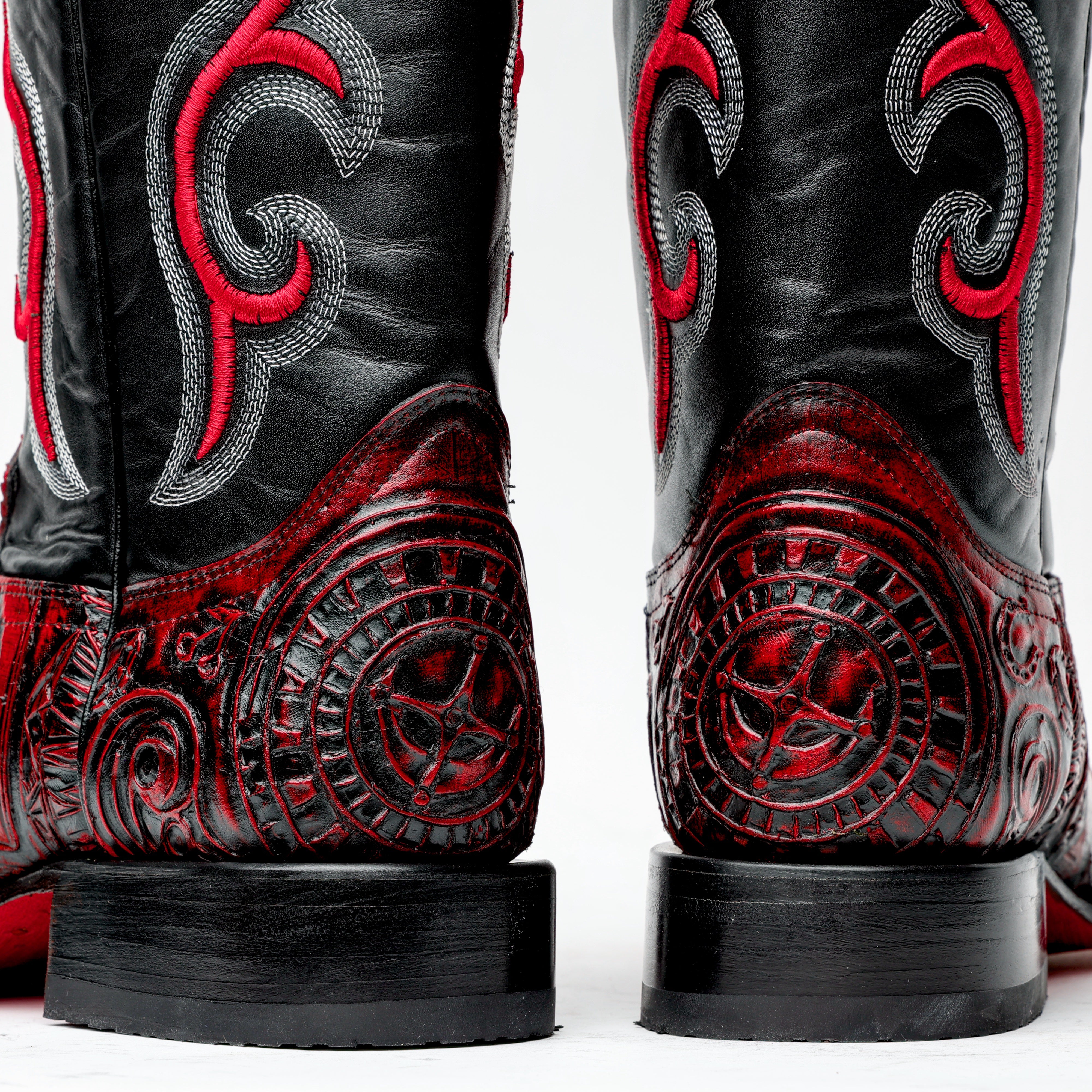 Ace Of Spades Red Wine - Square Toe