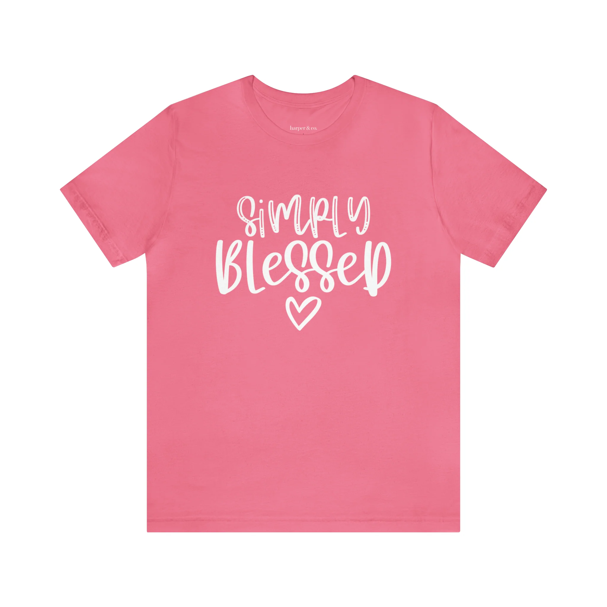 Simply Blessed Unisex Jersey Short Sleeve Tee