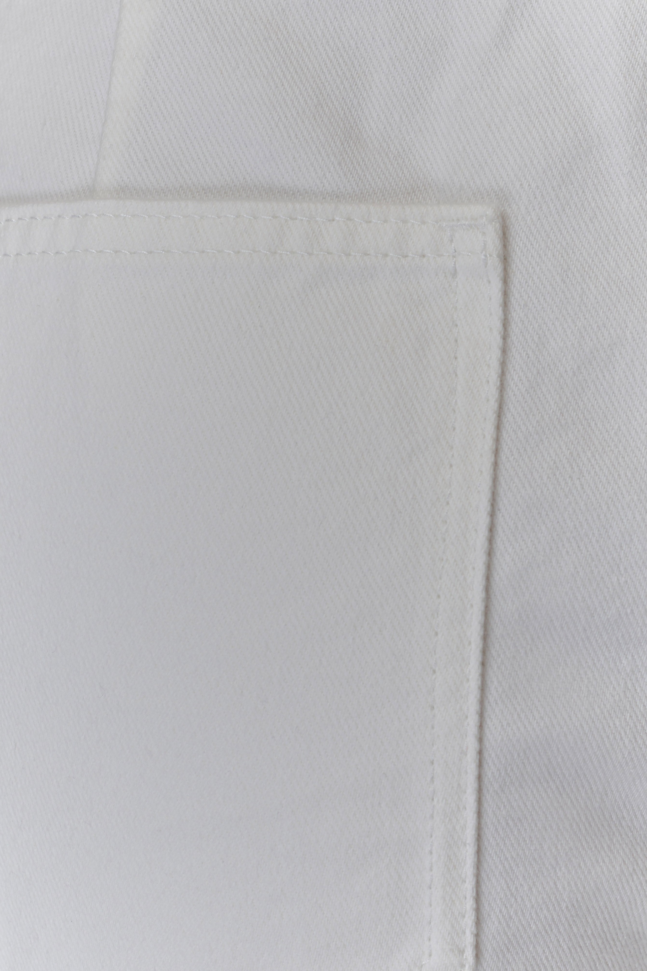 White Mid Rise Denim Jeans