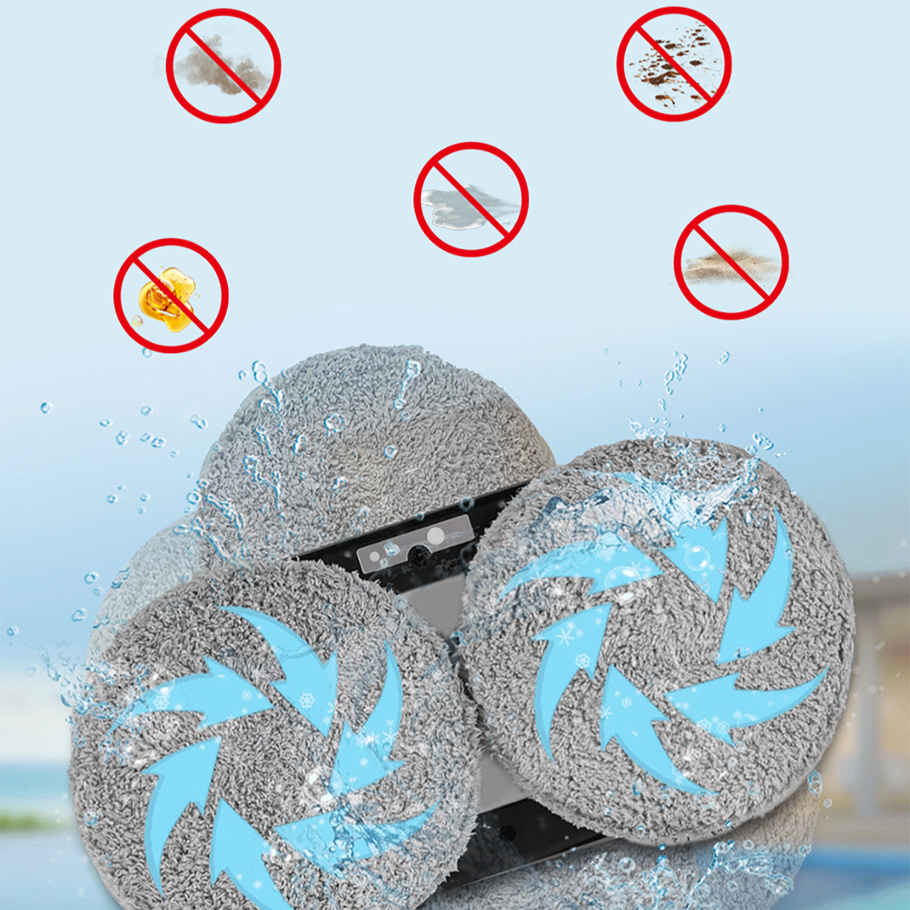 🥳2026 HOT SALE🥳💞50% OFF!✨ 🤖Automatic Smart Window Cleaning Robot – Edge Detection, Smart Spray & Streak-Free Shine ✨