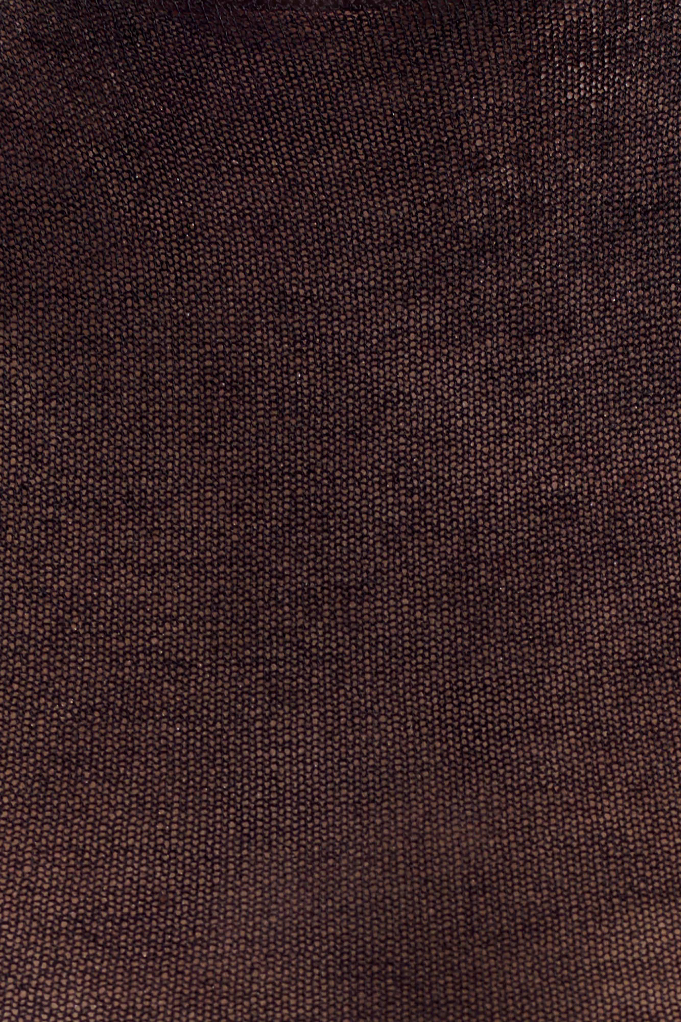 Black Sheer Knit Tank Top