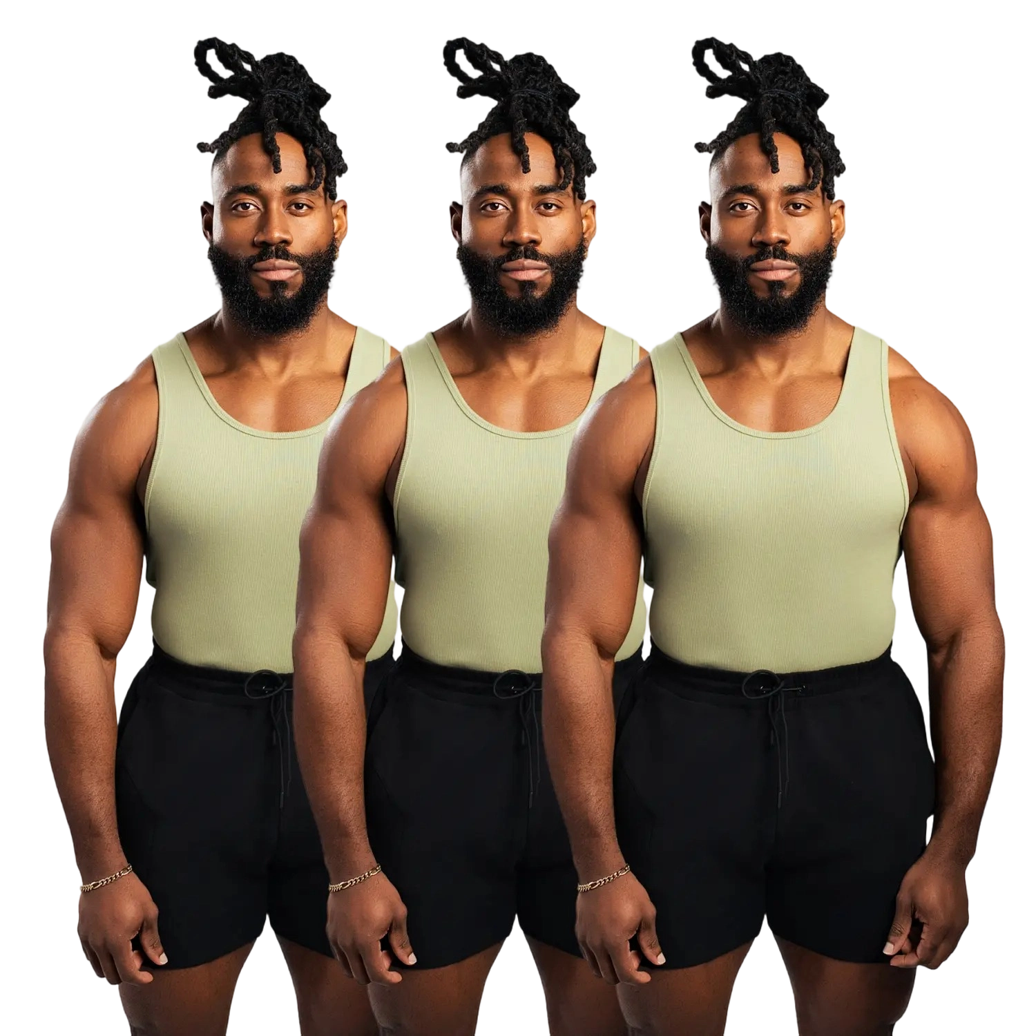 Men'sTank Top | Please Size Up | Cotton and Spandex