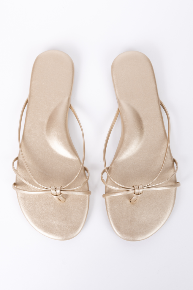 Landry Champagne Flip Flops