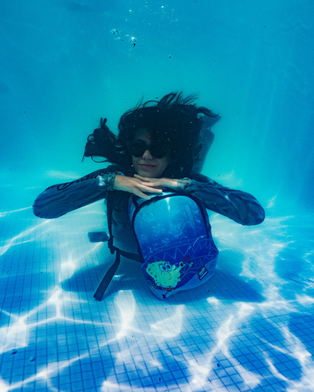 SPONGEBOB BLOWING BUBBLES DLXR MINI BACKPACK