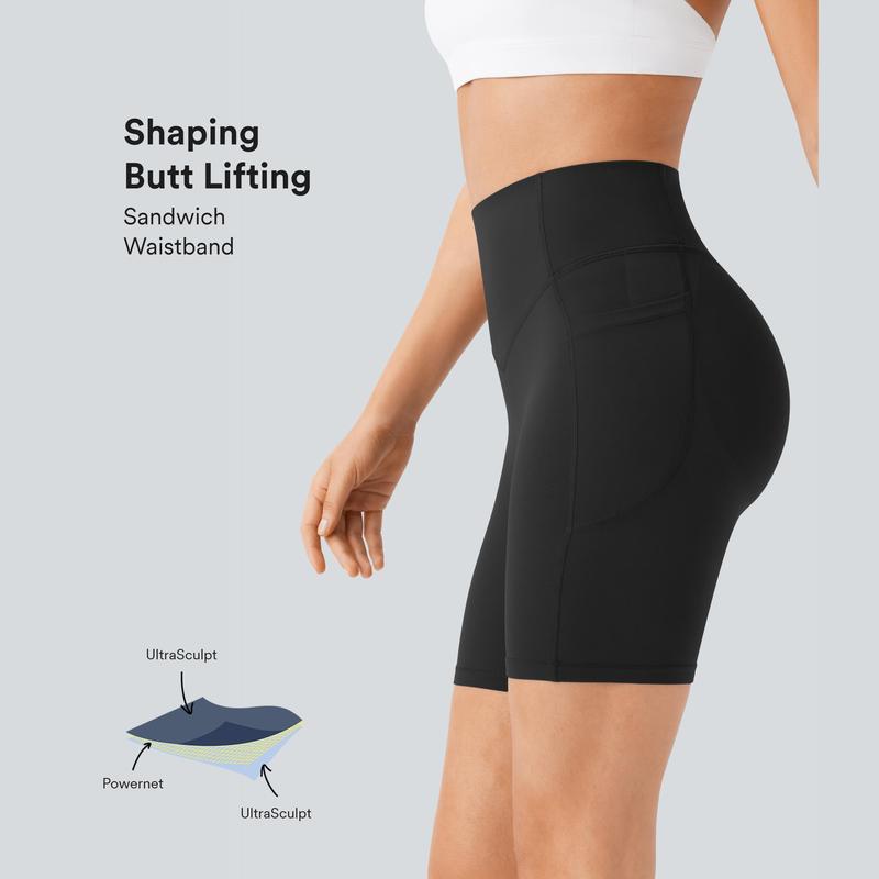 Women’s High-Waisted Scrunch Butt Lifting Leggings with Pockets