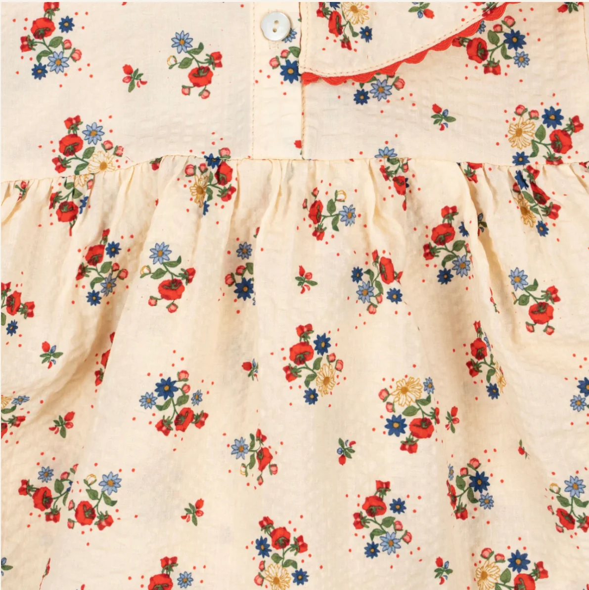 bella frill romper - fifi fleur