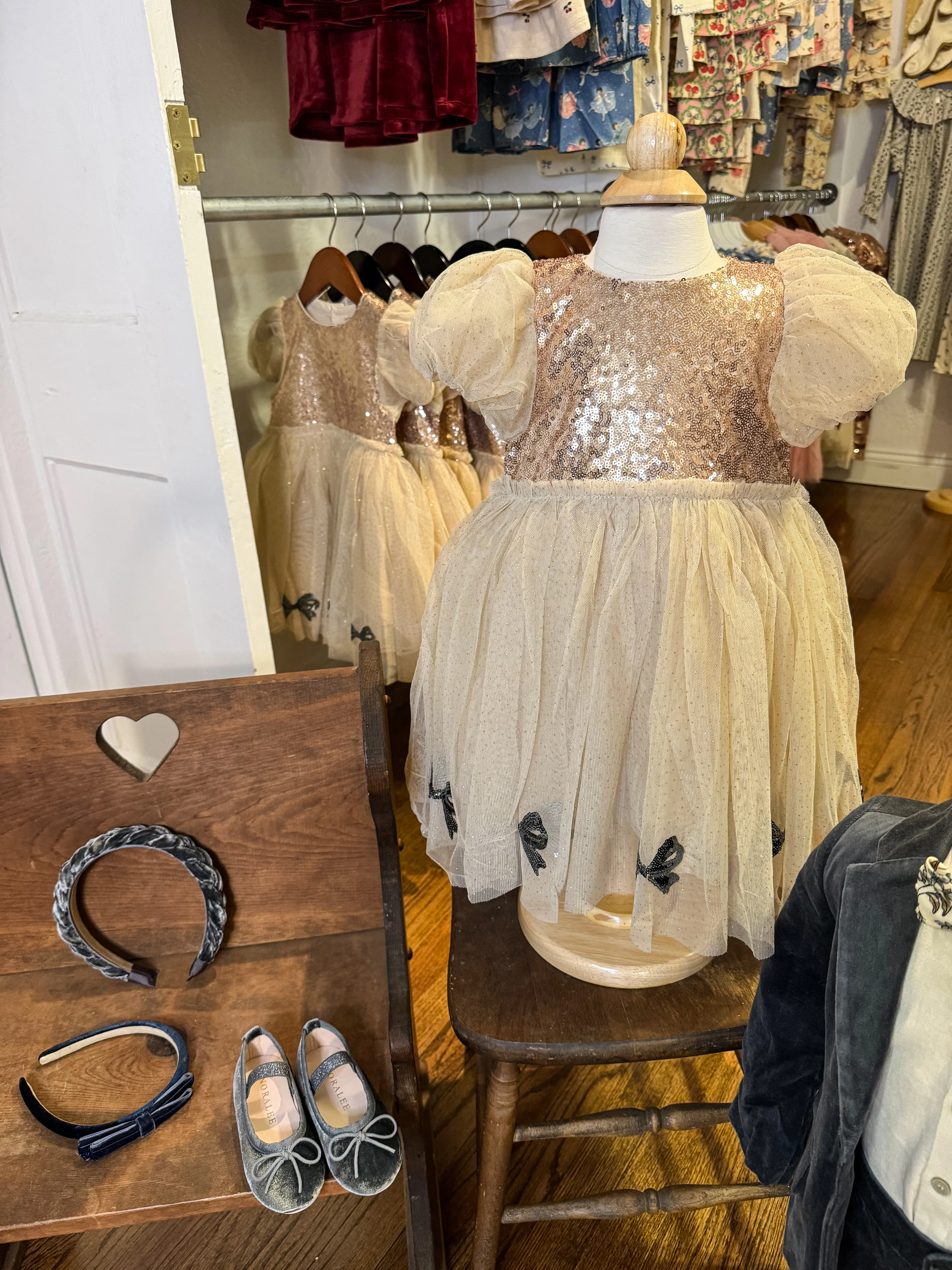 MEI DRESS: SMOKE GRAY