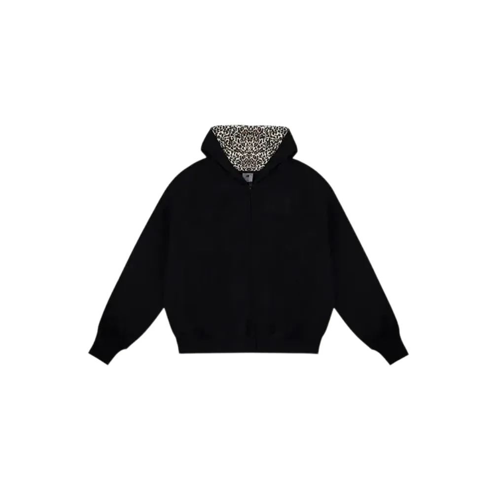 Leopard Print Oversized Lounge Hoodie