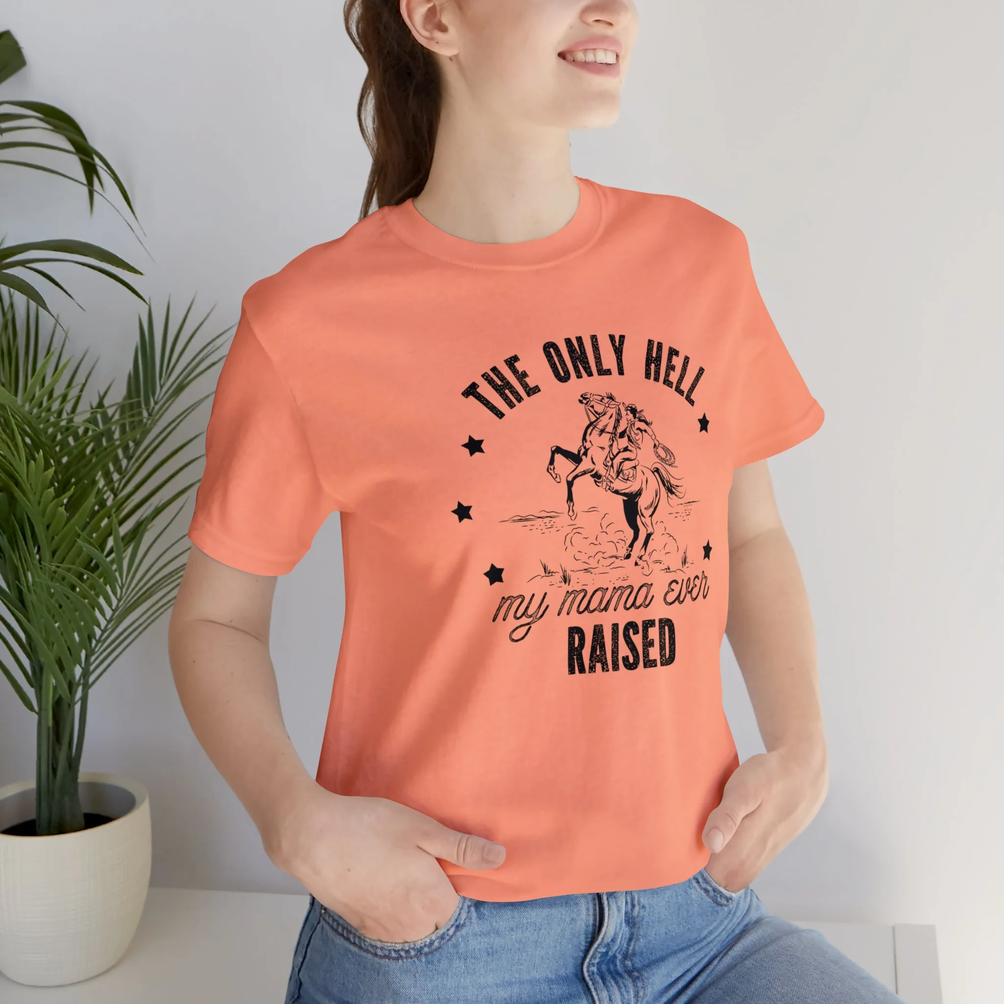 Mama Raised Hell Bella Canvas Unisex Jersey Tank